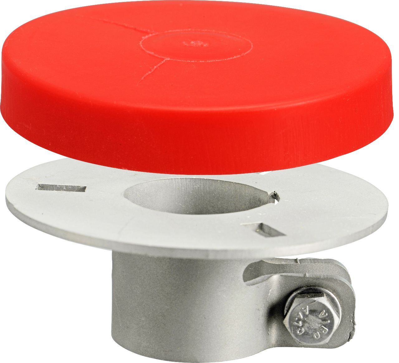 3236-110 V4A-Rohradapter für Typ 426 PB-Positionslaternen Abdeckhaube 3236-110 V4A-Rohradapter für Typ 426 PB-Positionslaternen Abdeckhaube