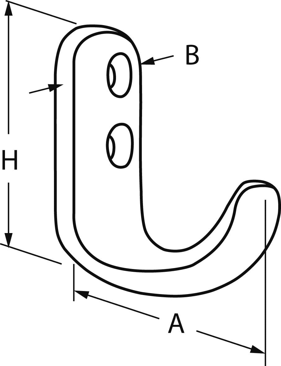 4880*06 Handtuchhaken - Bild 2