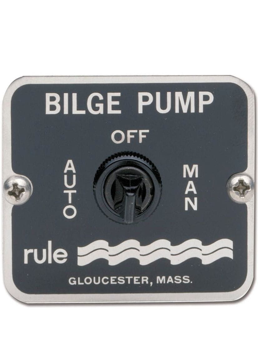 1814*06 Bilgepumpen Schaltpaneel RULE