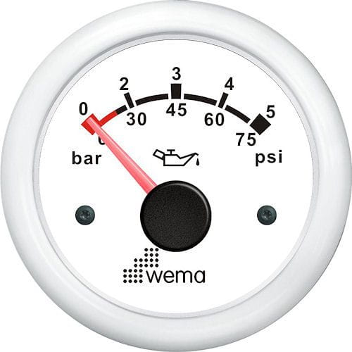 3470*04 Öldruckanzeige 0-2 bar WEMA