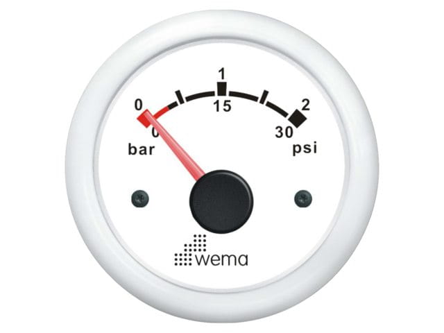 3470*04 Öldruckanzeige 0-2 bar WEMA