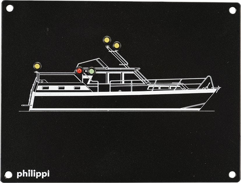 3349*04 Positionslampen Überwachung Motoryacht Positionslampen Überwachung Motoryacht