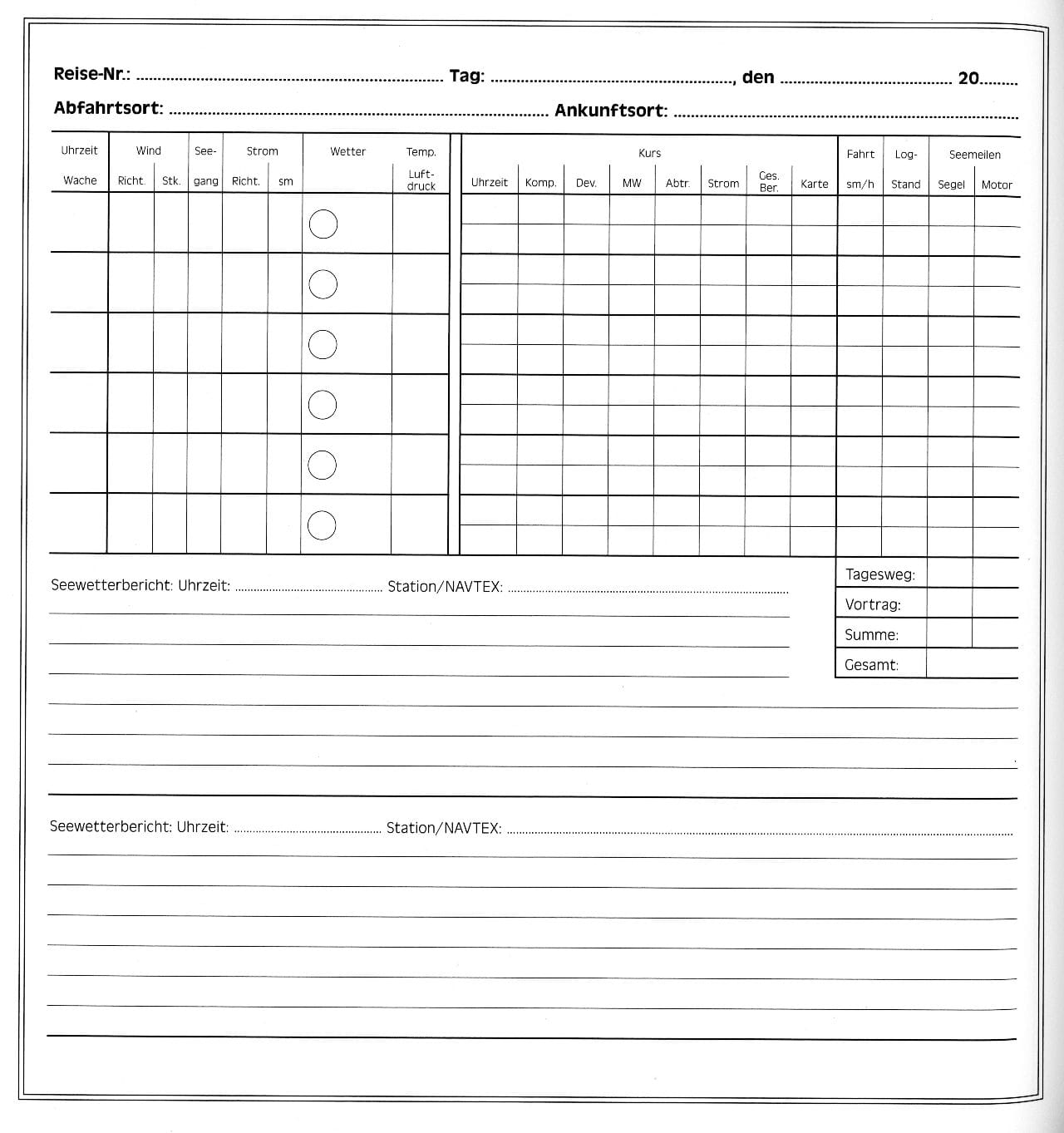 LOGBOOK / Deutscher Segler-Verband DSV (ed)