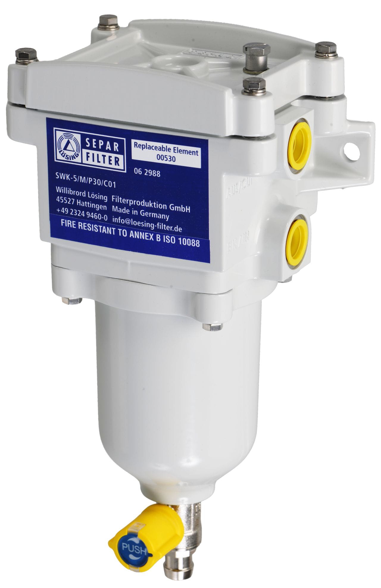 Kraftstofffilter für Schaeff SKL 873 / HR 22 / 32 SKB 2000 / HML 23 Kraftstofffilter für Schaeff SKL 873 / HR 22 / 32 SKB 2000 / HML 23