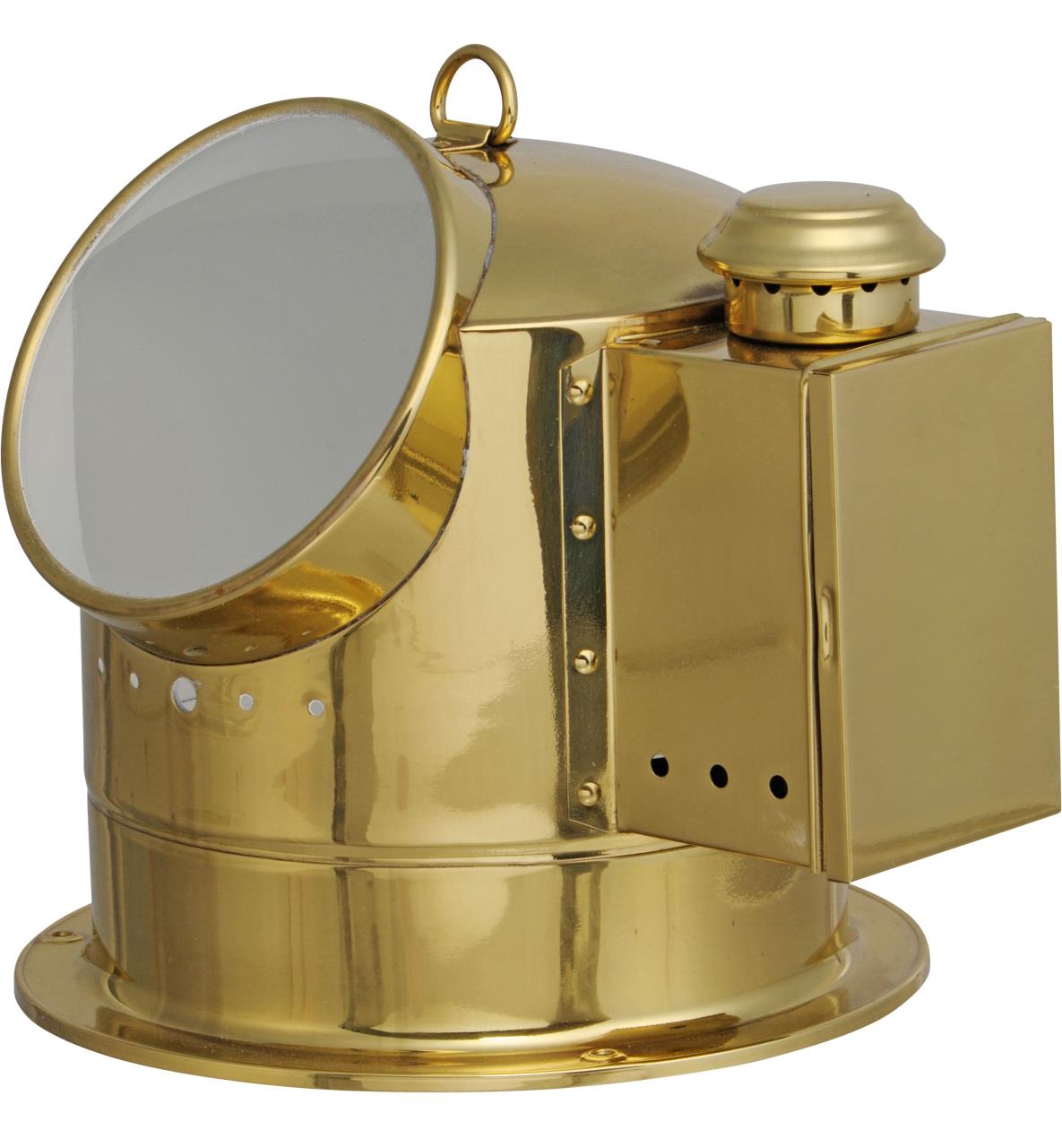 3740-011 DHR Kompasshaus aus Messing mit Petroleumlicht - 1-teilig