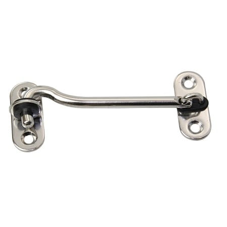 4699-508 Sturm-Kajüthaken aus Edelstahl mit Sicherungsgummi