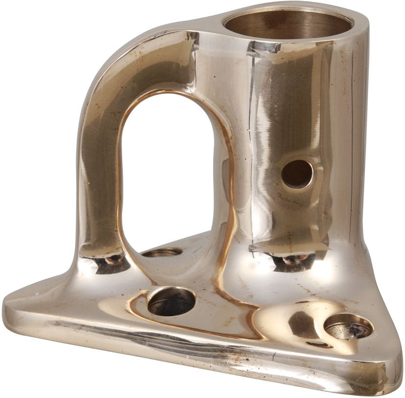 Bronze stanchion socket with eye DAVEY Bronze stanchion socket with eye DAVEY