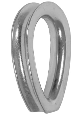Heavy duty stainless thimble Heavy duty stainless thimble