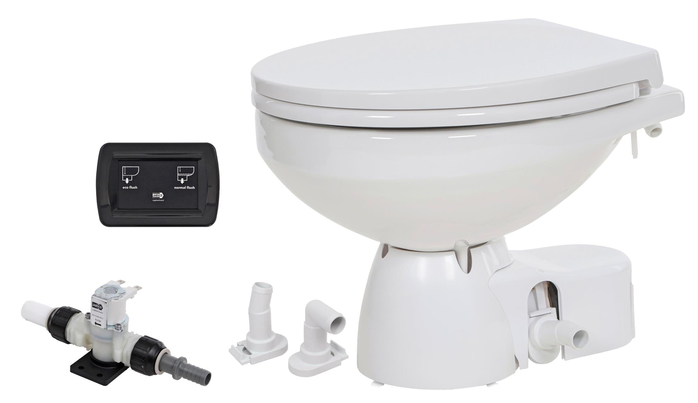 4600*13 JABSCO QUIET FLUSH E2 Toiletten für Frischwasserspülung
