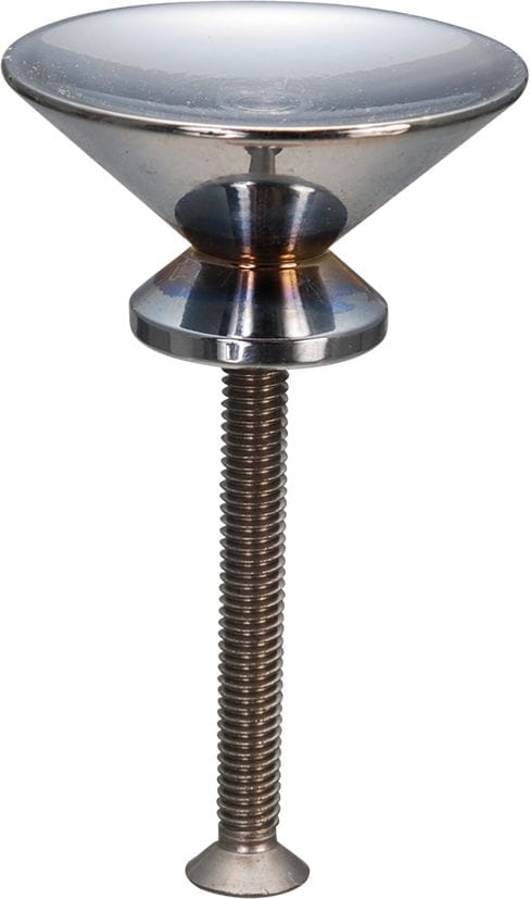 4713-525 / 4713-530 Schubladenknauf konkav aus Messing Schubladenknauf aus Messing