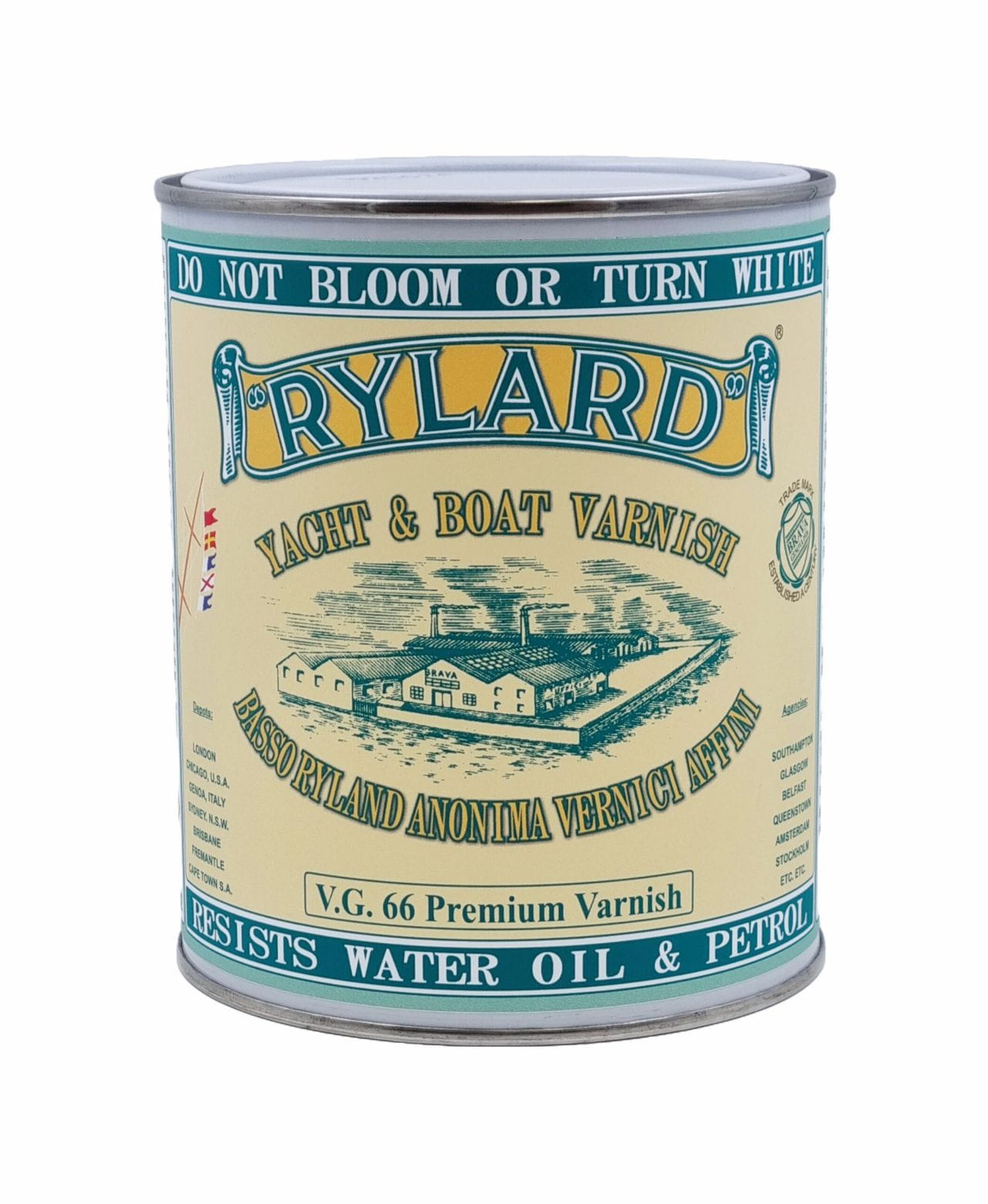 6080-066  RYLARD VG66 Premium Klarlack 750ml