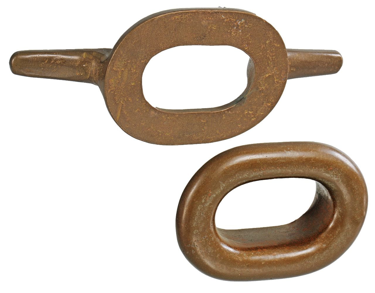 1210*02 Seitenklüse und Gegenring-Klampe Bronze