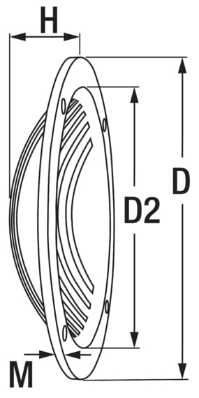 6995*01 Sieb für Borddurchführung TRUDESIGN