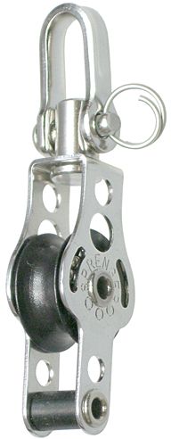 1150-211 SPRENGER MICRO XS mit Wirbel und Hundsfott SPRENGER MICRO XS block with a single sheave