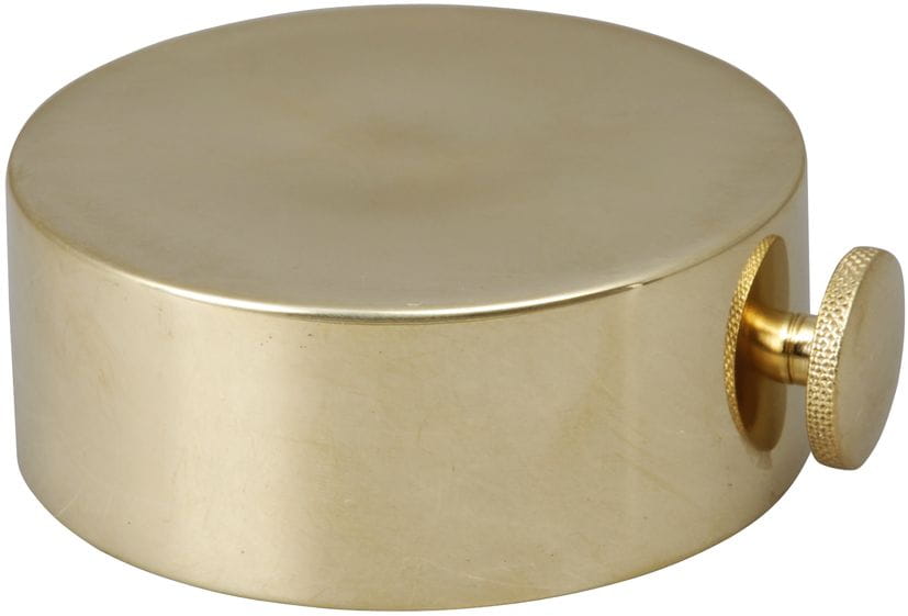 1835-100 Deckel für Windhutzenflansch Messing