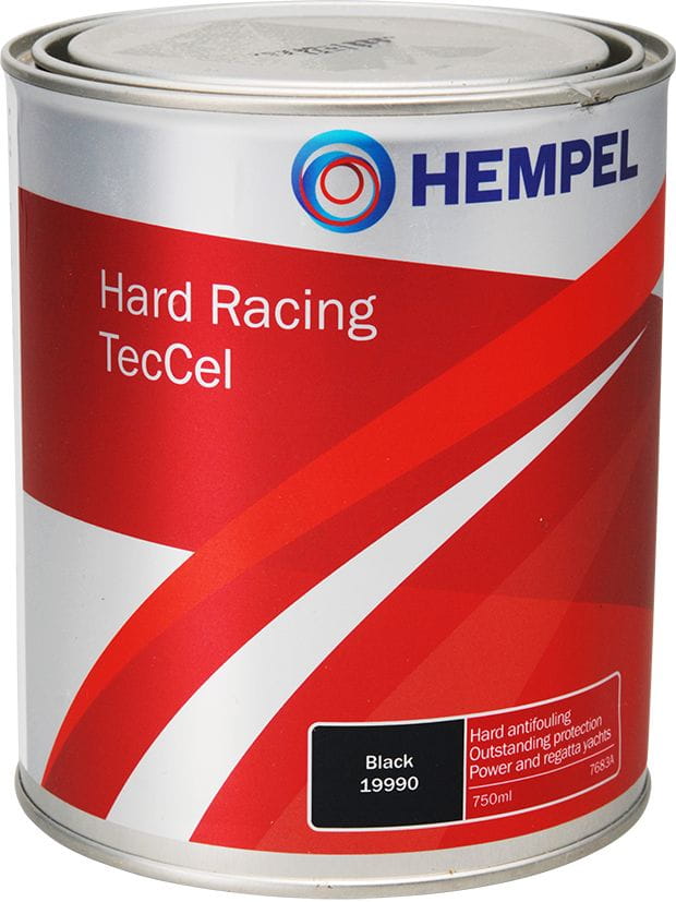 2577-672 HEMPEL HARD RACING TECCEL Hartantifouling schwarz HEMPEL HARD RACING TecCel Hartantifouling