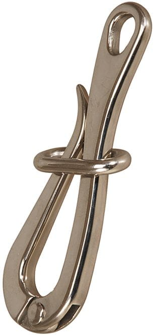 Pelikanhaken Edelstahl mit Ring Pelikanhaken Edelstahl mit Ring