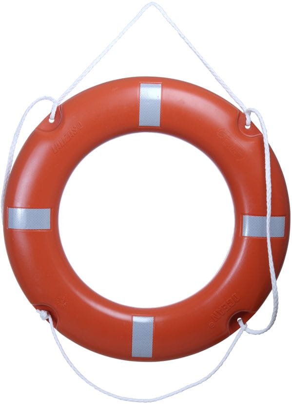 3203-475 MED zertifizierter 2,5kg-Rettungsring aus Hartkunststoff MED certified 2.5kg hard plastic lifebuoy