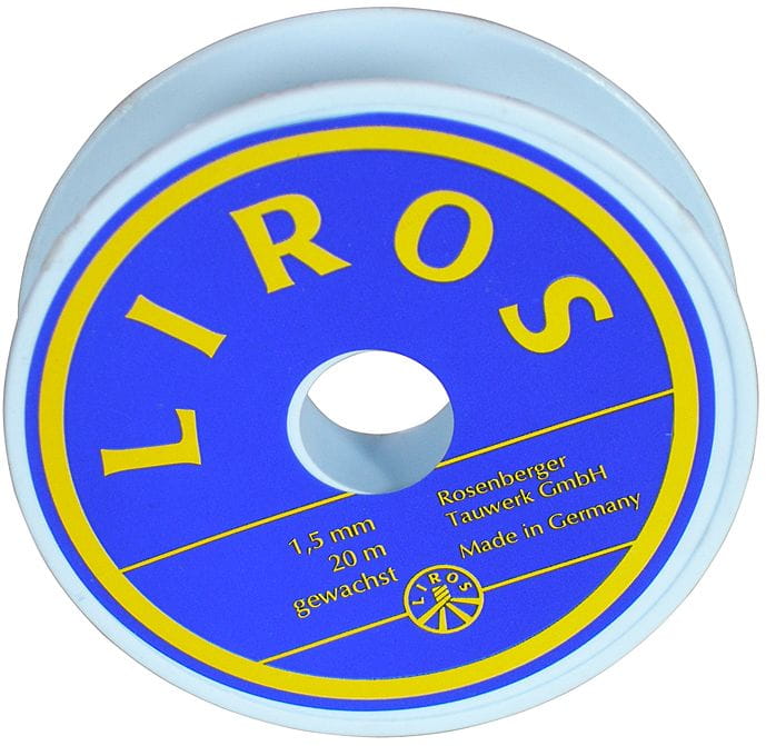 1303*03 Takelgarn LIROS flachgeflochten farbig