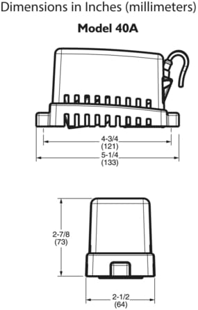 1434*02 Schwimmerschalter RULE-A-MATIC Plus mit Alarm