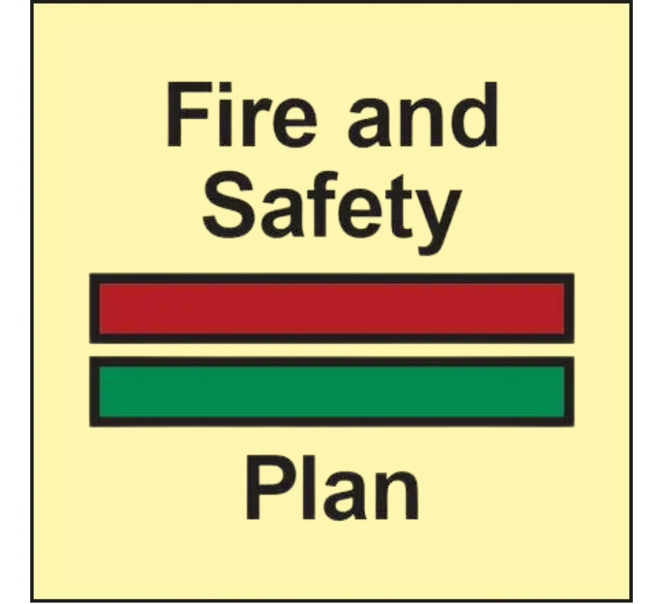 3276-135 Fire and safety plan IMO-Aufkleber