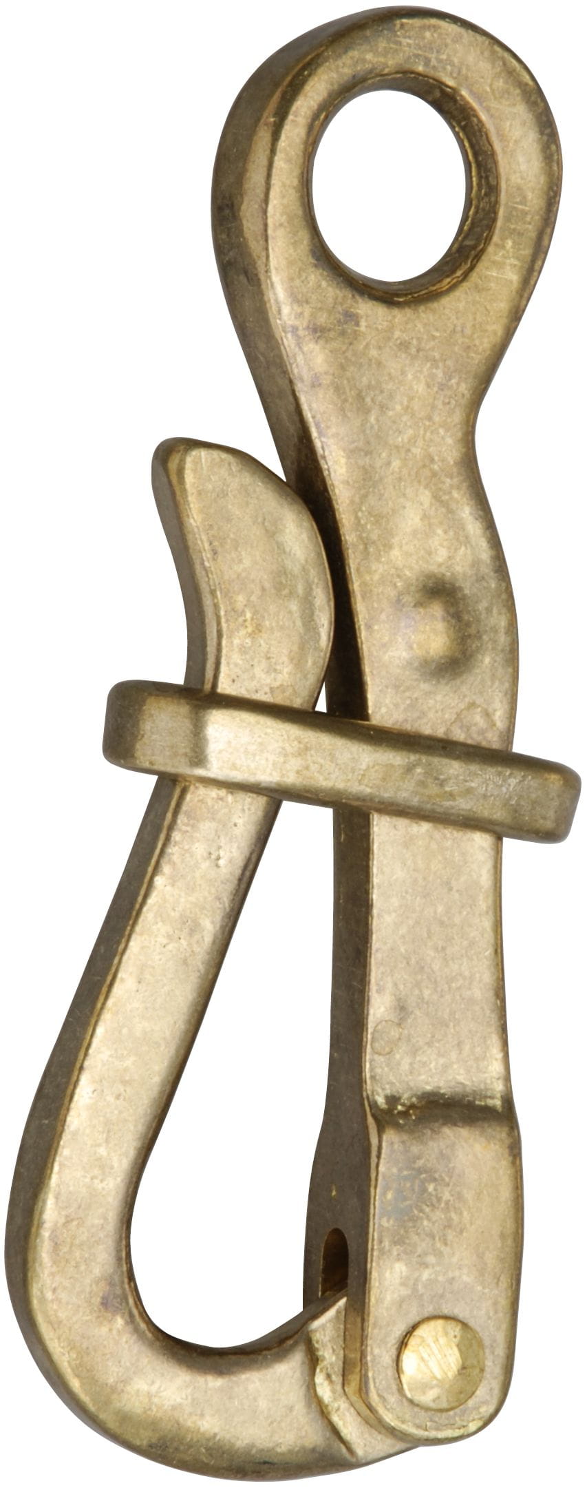 Pelikanhaken Bronze poliert oder verchromt Pelikanhaken Bronze poliert oder verchromt