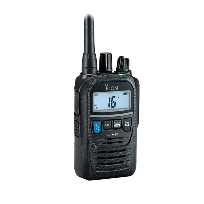 3937-085 ICOM IC-M85E UKW-PMR-Handfunkgerät ICOM IC-M85E UKW PMR handheld radio