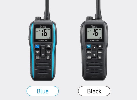 3937-020 und -021 ICOM IC-M25EURO EVO UKW-Handfunkgerät ICOM IC-M25EURO EVO VHF handheld radio floatable