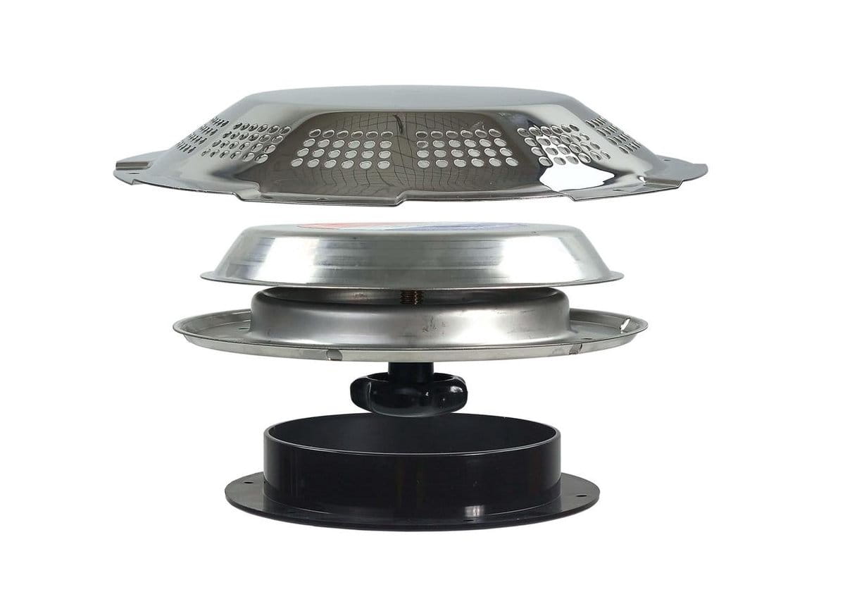 Deckslüfter Edelstahl