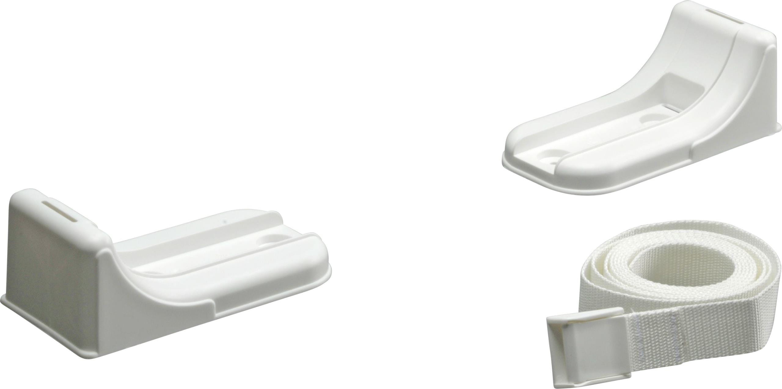 Plastic life raft brackets Plastic life raft brackets