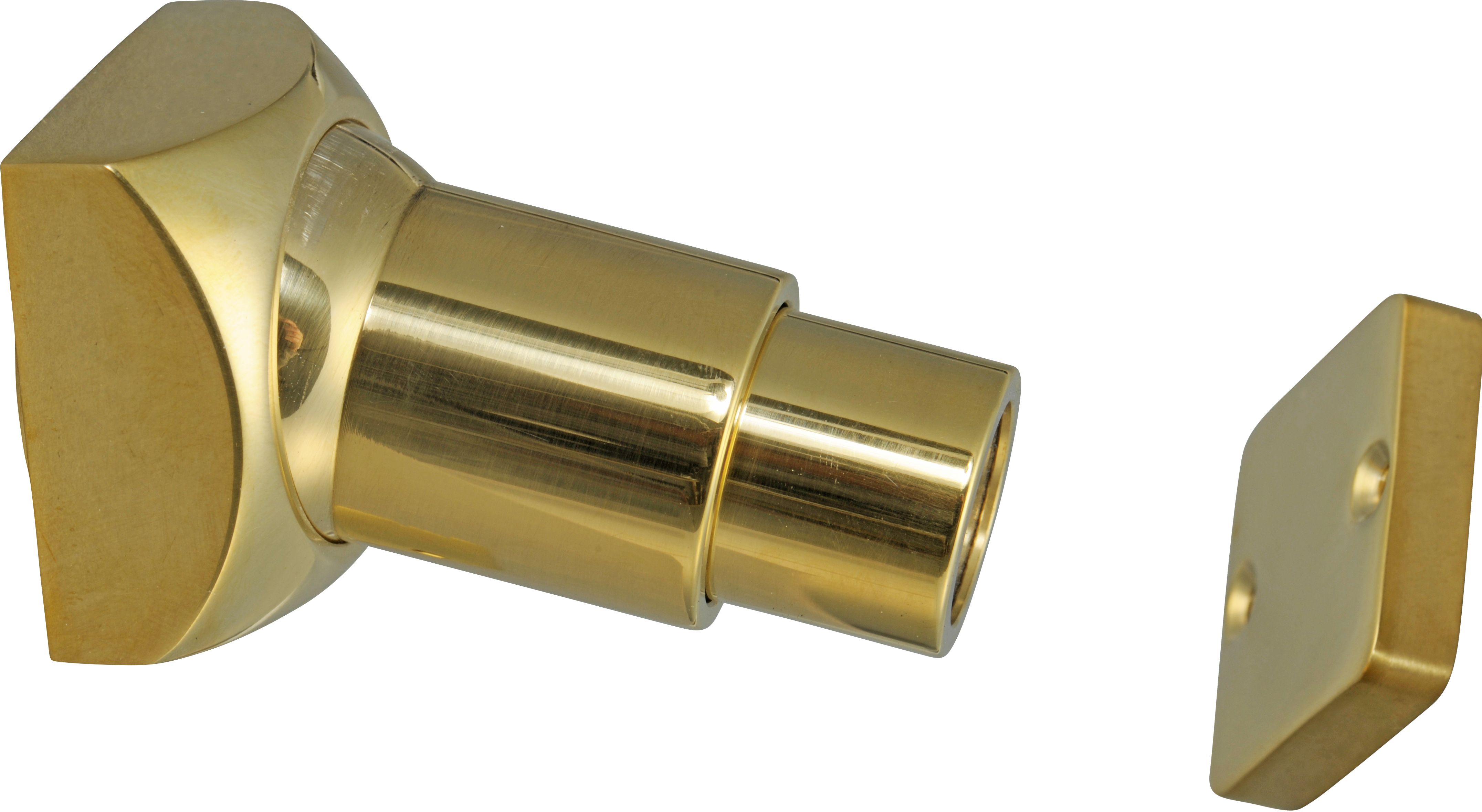 4068-003 FORESTI Magnet-Türhalter, Messing