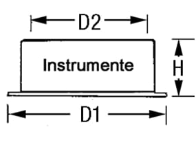 SCHATZ MINI OCEAN 401CA Quartz watch arabic polished brass