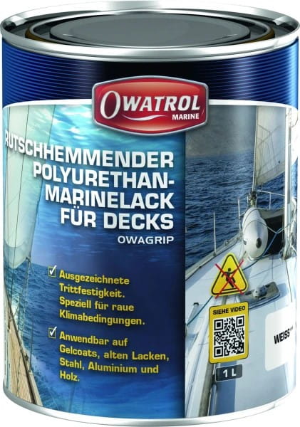 2501-101 OWATROL Antirutsch-Decksfarbe OWAGRIP weiß OWATROL OWAGRIP Antirutsch-Decksfarbe