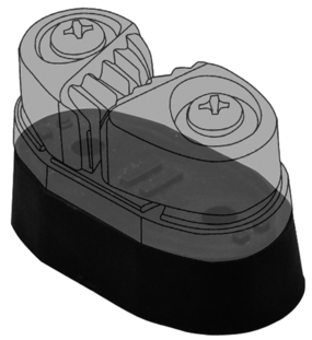1948-116/1948-126/1948-136 Parallelsockel Zubehör für SERVO-CLEAT-Schotklemme
