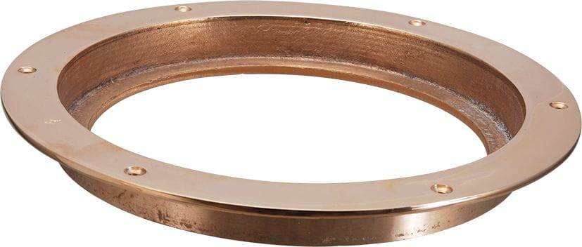 1821-200 Einbauring DAVEY 2418 für Deckslicht / Decksprisma Decksprisma rund/geriffelt 200 mm und Einbaurahmen DAVEY
