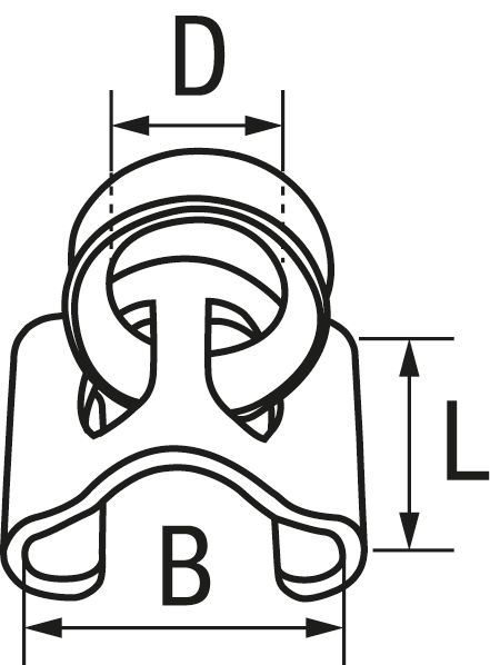 1646*01 Rutscher mit Kausch (für Schiene Typ A) DL1296 Rutscher mit Kausch Messing für Profilschienen DAVEY