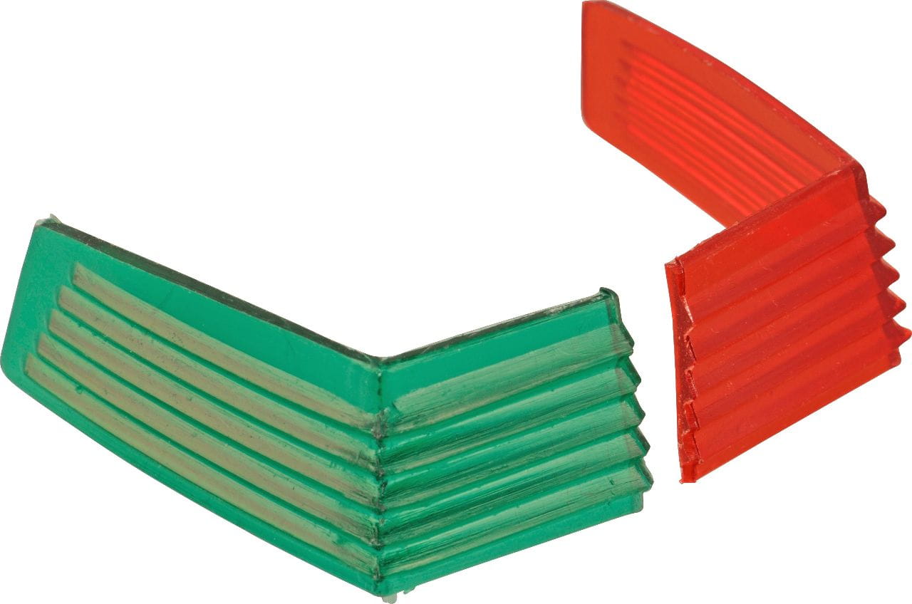 3246-103 Ersatzglas grün/rot für Posilaterne Decksmontage
