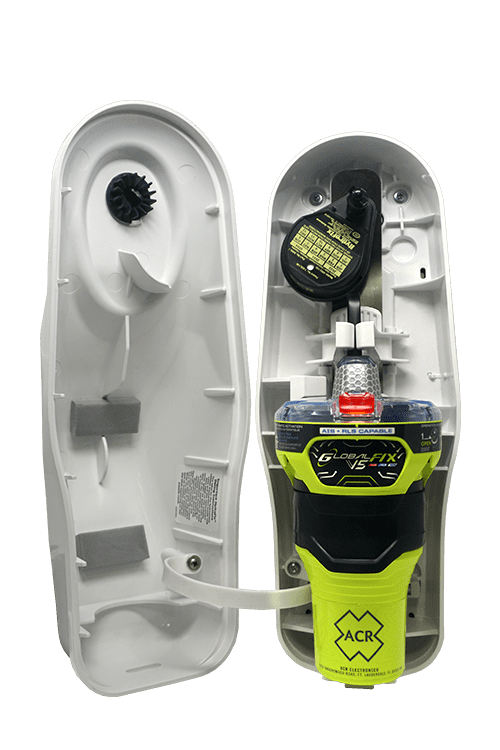 3955-530 ACR GLOBALFIX V5 AIS EPIRB mit Floatfree-Halterung / RLS, NFC ACR GLOBALFIX V5 AIS EPIRB Floatfree-Halterung / AIS,RLS,NFC