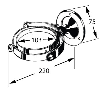 4153*05 Wandarm für Tischleuchte DHR