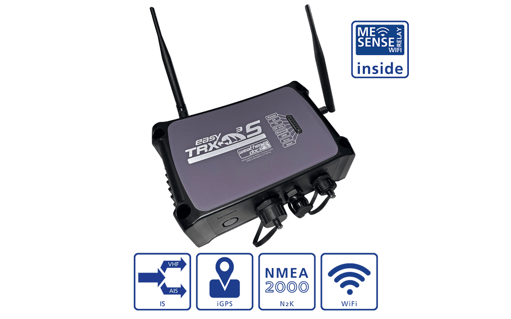 3920-218 WEATHERDOCK AIS-Transponder easyTRX3-S ME SENSE / WIFI