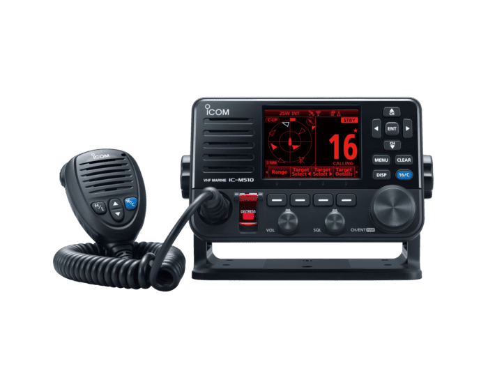 3938-516 ICOM IC-M510E EVO UKW-Seefunkgerät mit GPS, DSC und AIS-Empfänger ICOM IC-M510E EVO VHF marine radio GPS/DSC/AIS