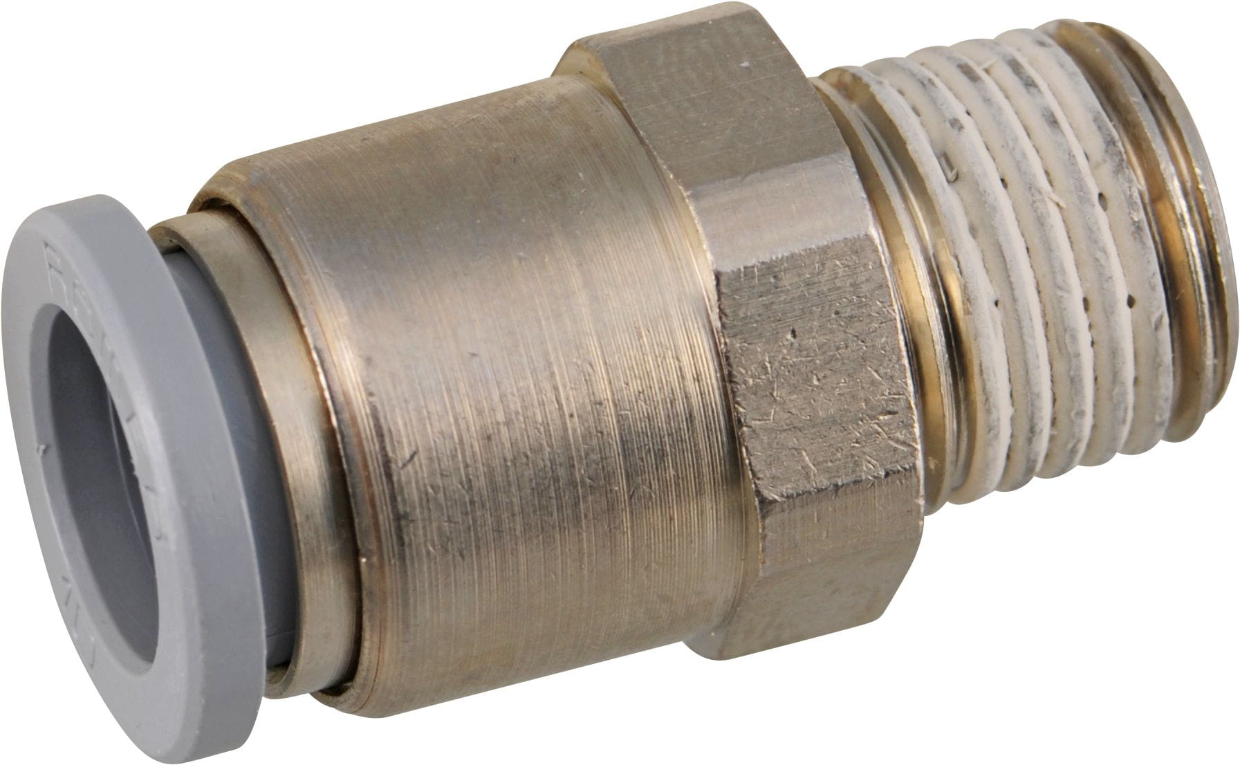 3421-115 SR-Einschraub-Verschraubung 1/4" für 8x10mm-Druckluftleitung Verbinder für 8x10 mm-Druckluftleitung