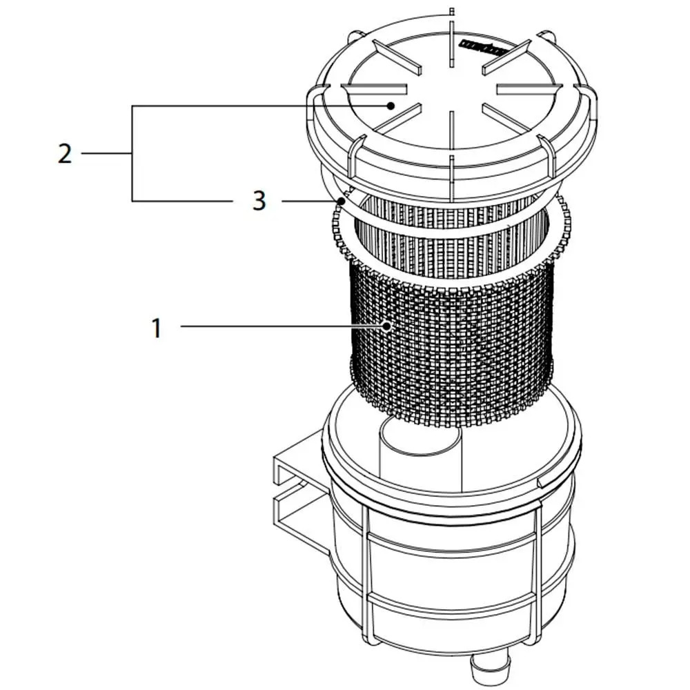 1838*06 Ersatzteile für Kühlwasserfilter VETUS Typ FTR 140 Ersatzteile für Kühlwasserfilter VETUS Typ FTR 140