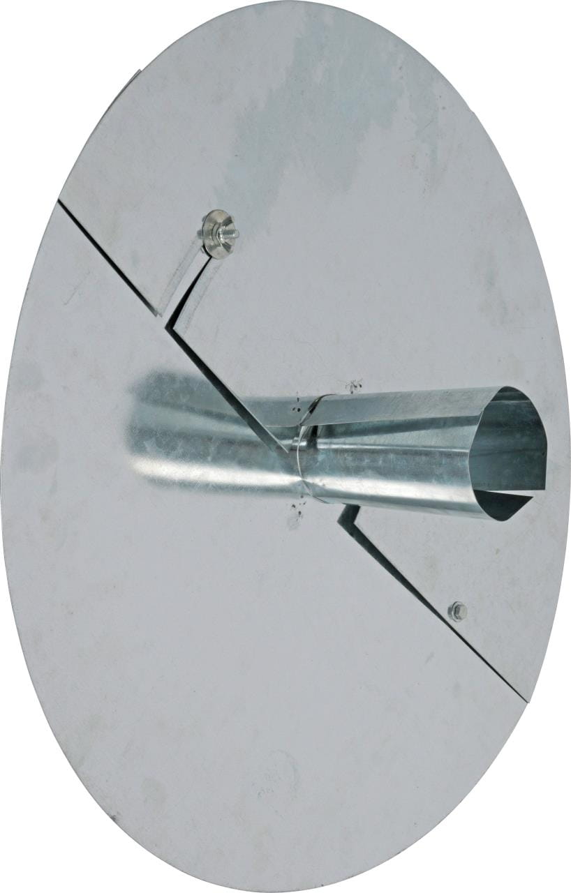 2811-000 Rattenblech 0,8 mm verzinkt Rat guard 0,8 mm galvanized steel