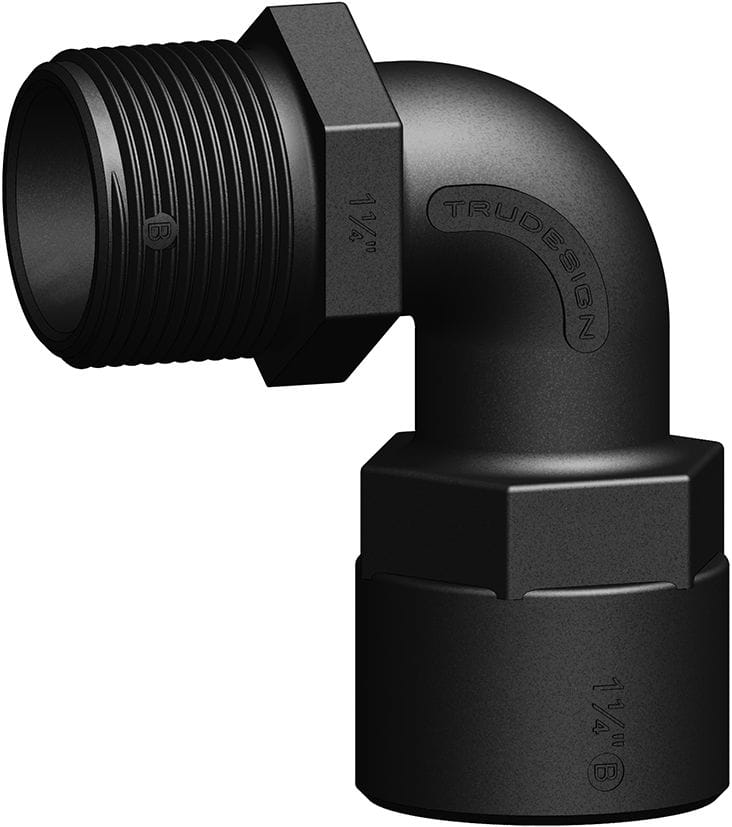Elbow connector 90° internal/external thread TRUDESIGN Elbow connector 90° internal/external thread TRUDESIGN