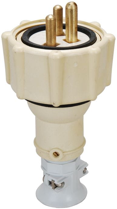 HNA Kunststoff-Stecker, dreipolig HNA Kunststoff-Stecker, dreipolig