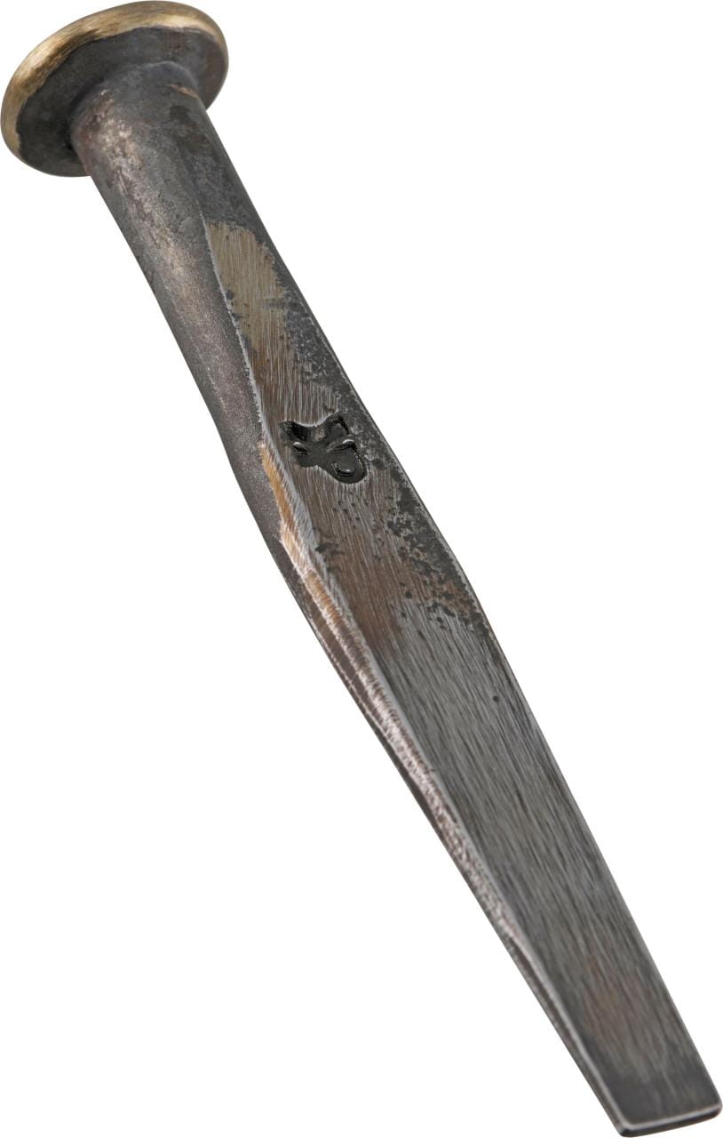 2142-301 Trunnel or spike iron hand forged, straight