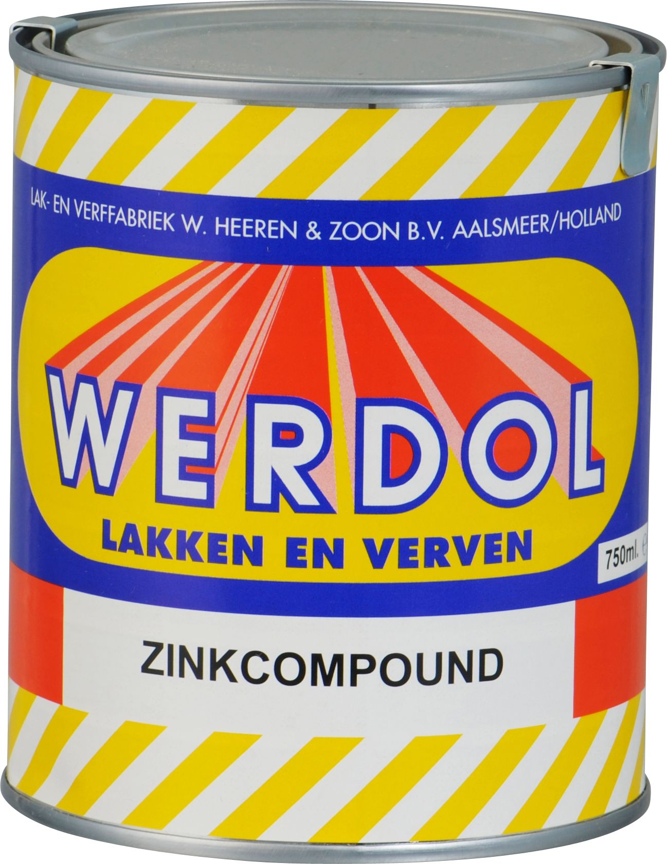 2052-575 WERDOL Zinkstaubfarbe 750ml EPIFANES WERDOL Zinkstaubfarbe