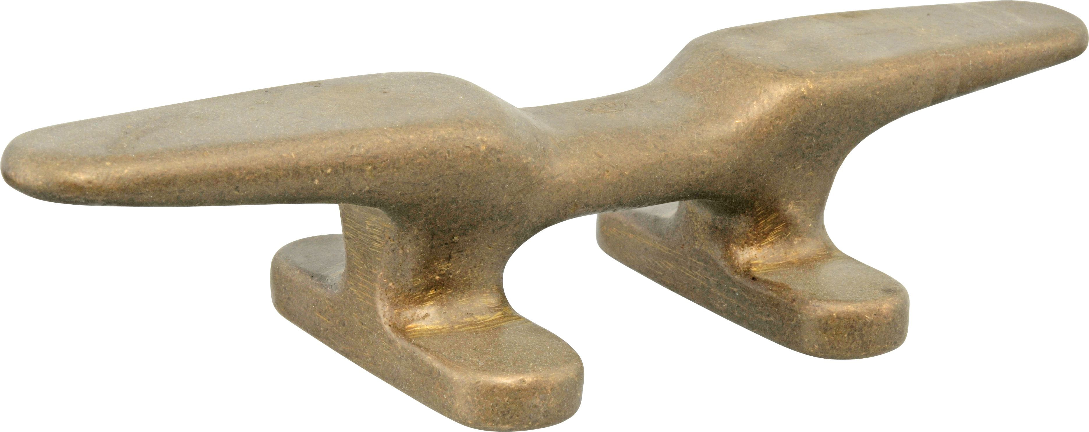 6282*01 Schwere Belegklampe aus Bronze