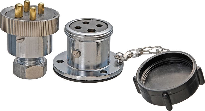 Water proof 4 phase deck plug Water proof 4 phase deck plug